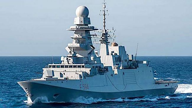 Intervento della Marina in aiuto di pescherecci mazaresi al largo della Libia