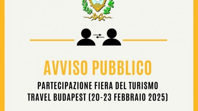 Il comune di Erice partecipa alla fiera del turismo Travel Budapest. Iscrizione aperte fino al 29 gennaio