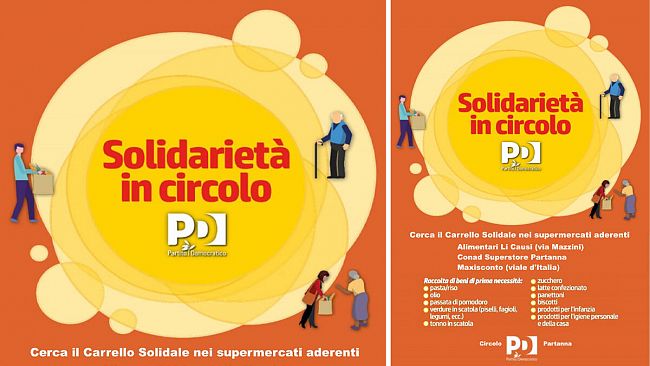 PD Partanna ripropone iniziativa raccolta alimentare