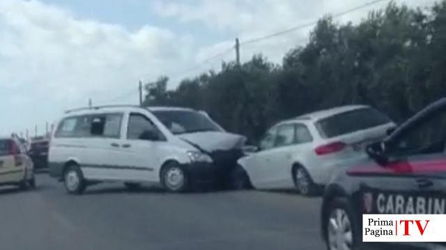 VIDEO –  Incidente frontale sulla Ss115 Mazara-Marsala