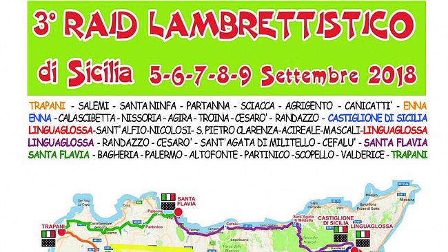 3° Raid Lambrettistico di Sicilia