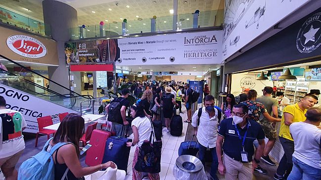 Aeroporto di Trapani Birgi: luglio chiude con 113.362 passeggeri