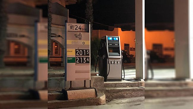 Pantelleria, rincaro del carburante: sull'Isola si supera il tetto dei due euro