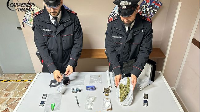​Officina abusiva adibita anche a spaccio di stupefacenti, arrestato castelvetranese