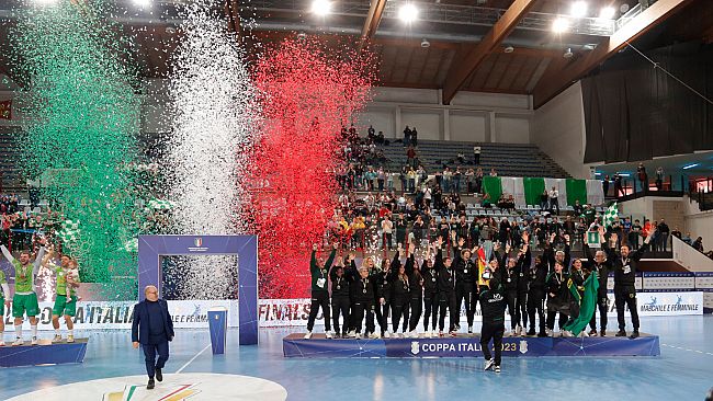 Pallamano, l'Handball Erice riscrive la storia e vince la Coppa Italia