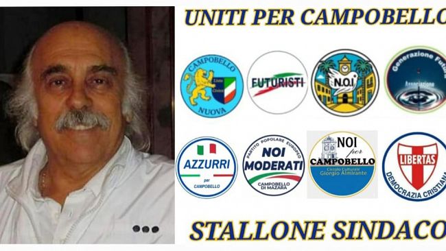 Campobello, il dr. Giuseppe Stallone è il candidato sindaco scelto da otto movimenti
