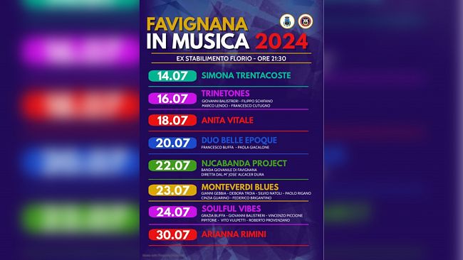 Al via domenica