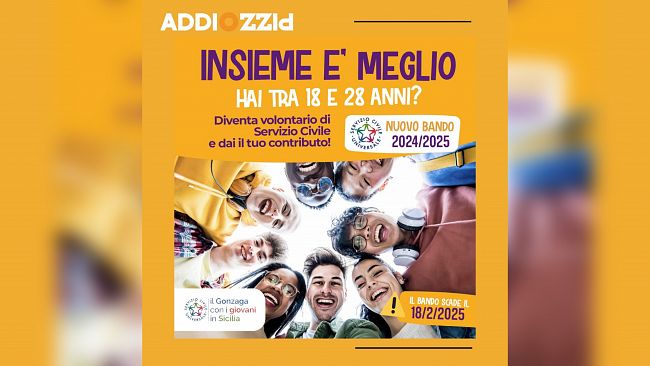Servizio Civile Universale, ultimi giorni per candidarsi al progetto
