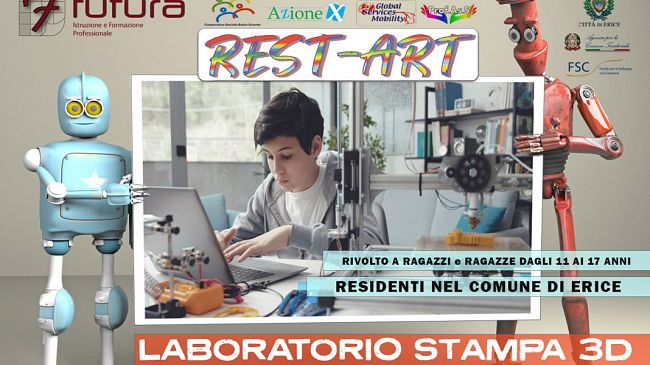 Futura: Iscrizioni aperte per il primo laboratorio di stampa 3D gratuito