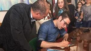 Alessandro Gallo ha presentato il suo libro al Liceo Scientifico “Pietro Ruggieri” di Marsala