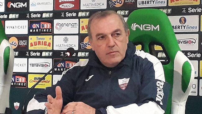 Trapani, Castori: “La squadra lotterà per ottenere la salvezza con tutte le sue forze”