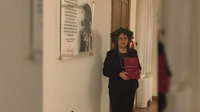 La parlamentare Piera Aiello realizza un sogno