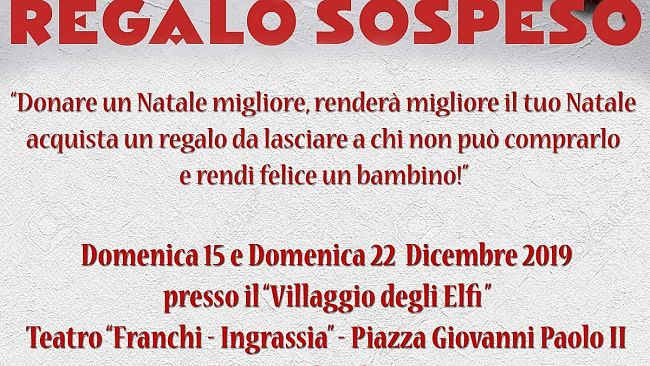 Al Villaggio degli elfi arriva il “regalo sospeso” per i bambini meno fortunati