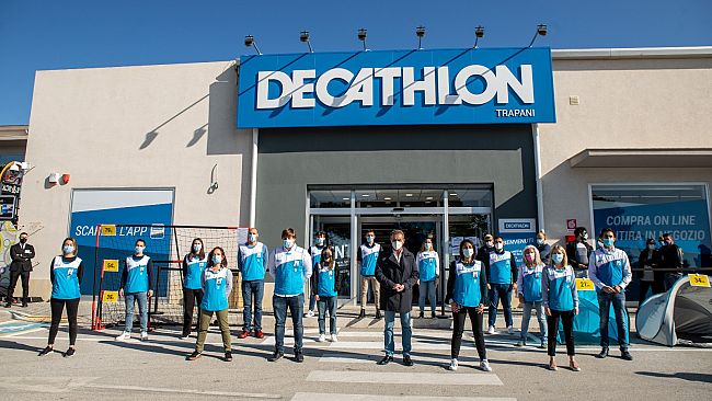 Trapani, inaugurato oggi “Decathlon”