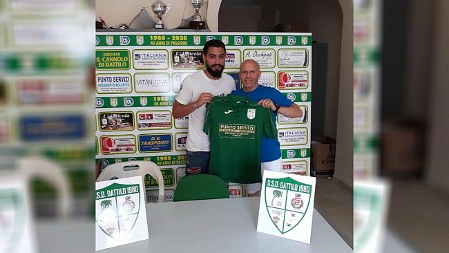SSD Dattilo 1980, ufficiale l’acquisto di Manfrè. Rinnova Sekkoum