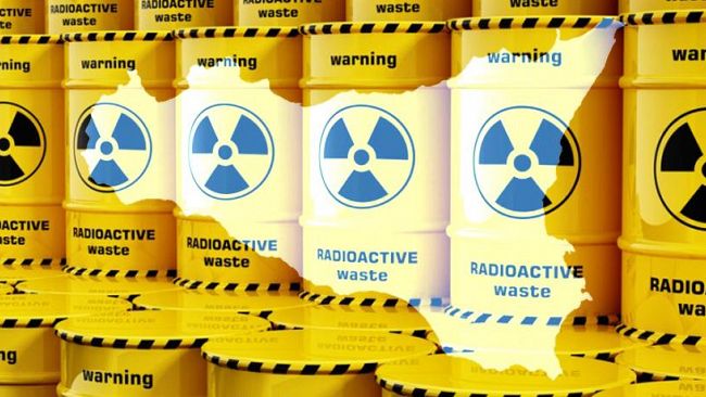 Discariche rifiuti radioattivi in Sicilia. Da destra a sinistra reazioni negative. Ecco le relative note