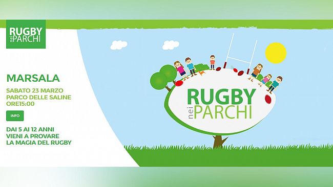 Evento “Rugby nei Parchi”, la prima tappa a Marsala