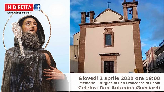Partanna, giovedì Celebrazione Eucaristica della memoria liturgica di San Francesco di Paola