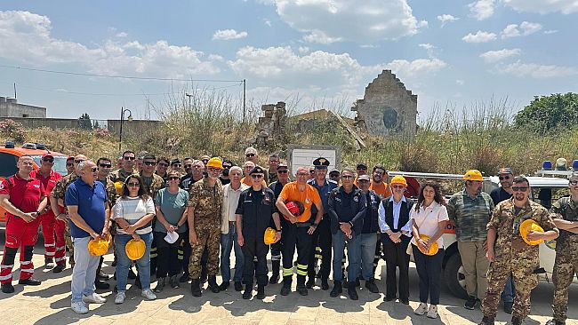 ​Gestione delle emergenze, concluso a Montevago master del Centro per la Formazione Logistica Interforze