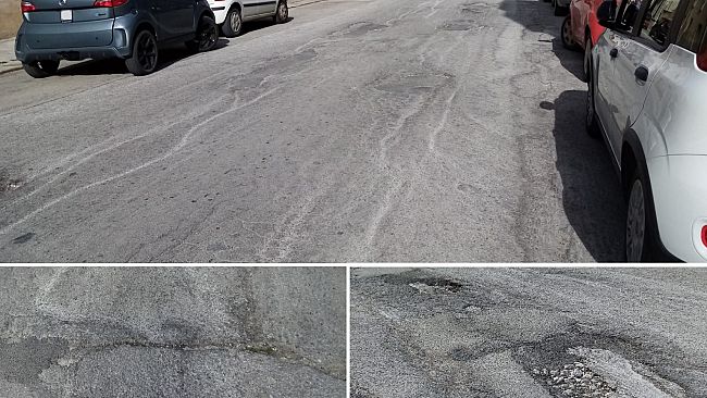 ​Trapani. Condizioni disastrose nella via XX Settembre