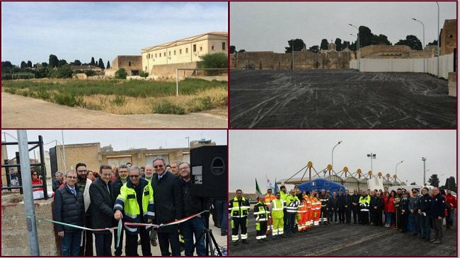 CASTELVETRANO – Inaugurata  l’area di emergenza ed accoglienza di Protezione Civile.
