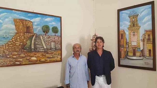 Campobello, donate al sindaco Castiglione due opere dell’artista Giovanni Bono