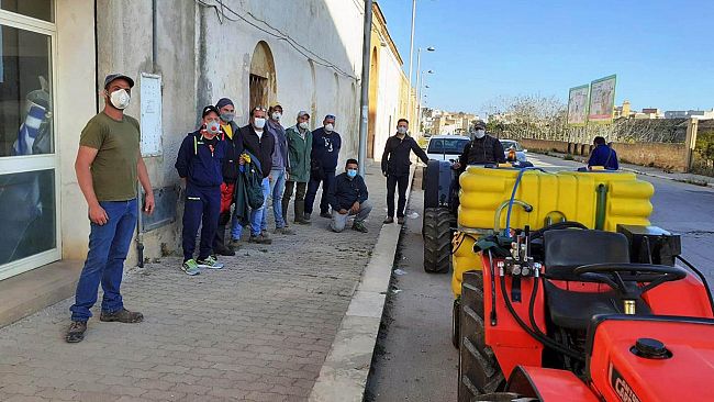 Mazara, sanificazione, il Sindaco ringrazia il gruppo “Mazara Agricola”