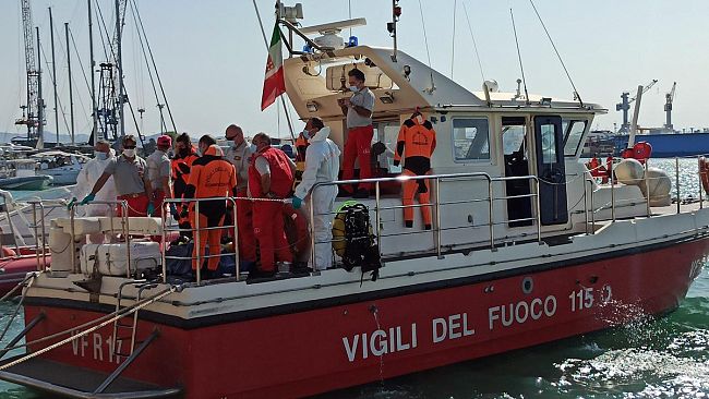 Trapani, ritrovato il cadavere dell’uomo coinvolto nell’affondamento