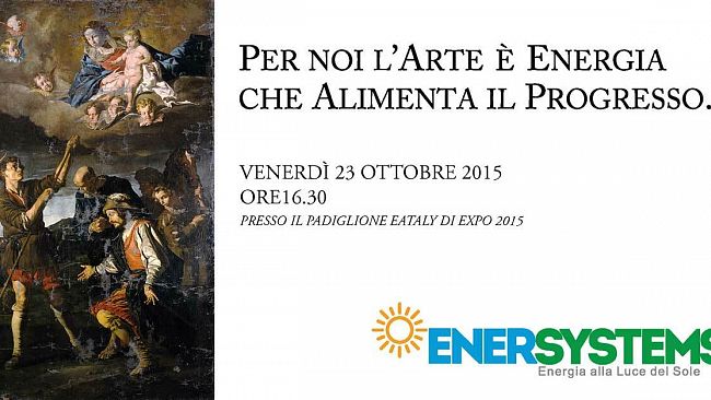 ENERSYSTEMS porta a EXPO 2015 “Il miracolo di Sant’Isidoro Agricola”