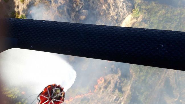 Calatafimi, l’82° CSAR estingue incendio boschivo