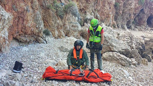 Riserva dello Zingaro, l’82º Centro CSAR soccorre una signora in fibrillazione ventricolare