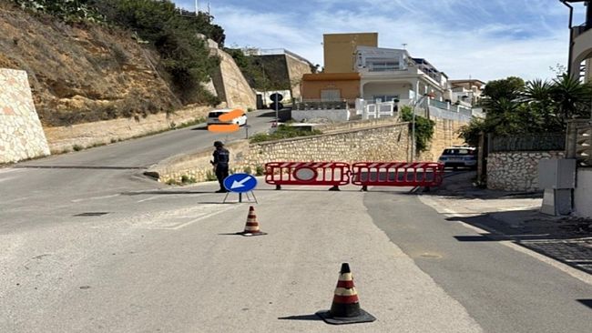 Chiusura al transito della S.P. 55. Traffico da e per Alcamo Marina deviato sulla strada comunale “Palmeri”