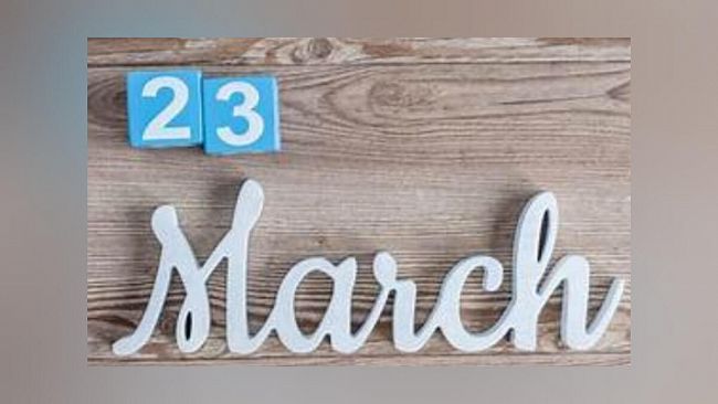 Accadde oggi: 23 Marzo
