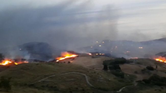 Incendio ad Erice, Toscano: «Immagini devastanti. Mano criminale»