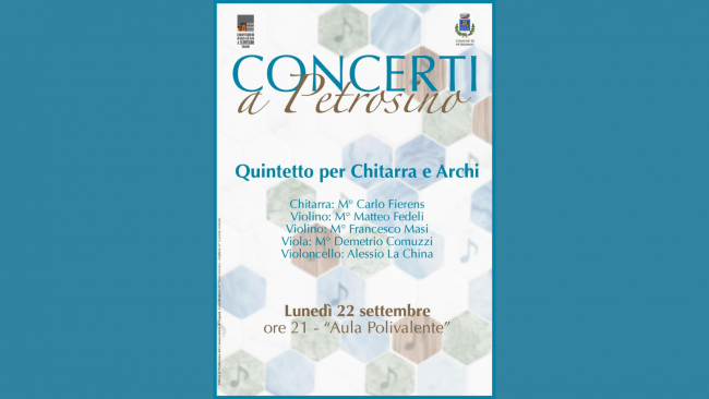 Oggi l'ultimo appuntamento della rassegna musicale 