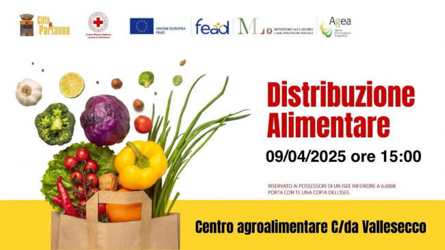 Partanna, riprende la distribuzione di pacchi alimentari per supportare le famiglie in difficoltà