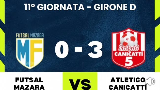 Asd Futsal Mazara 2020-Atletico Canicattì. Rivedi la diretta della partita