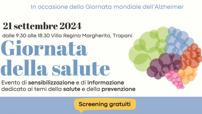 L'ASP di Trapani organizza una Giornata della Salute per l'Alzheimer