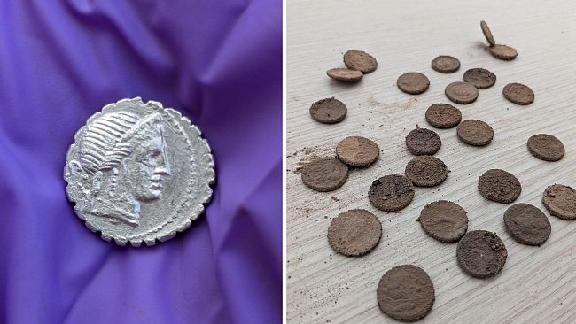 Pantelleria, trovate 27 antiche monete romane in argento. Ass. reg. Scarpinato: 