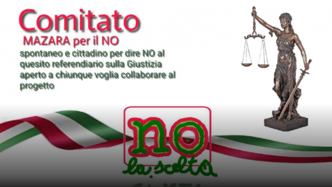 Mazara, domani l'assemblea del Comitato per il NO 