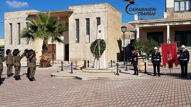 Trapani: i Carabinieri e la cerimonia in ricordo delle vittime di Nassiriya
