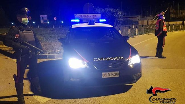 Trapani, controllo del territorio: Carabinieri denunciano sei soggetti per vari reati