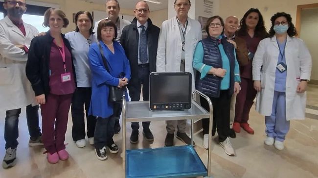 Donato monitor multiparametrico all'ospedale 