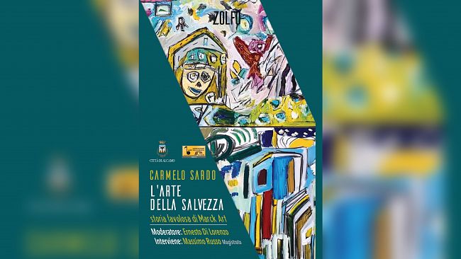 Alcamo: sabato 18 maggio, presentazione del libro “l’arte della salvezza. Storia favolosa di marck art”