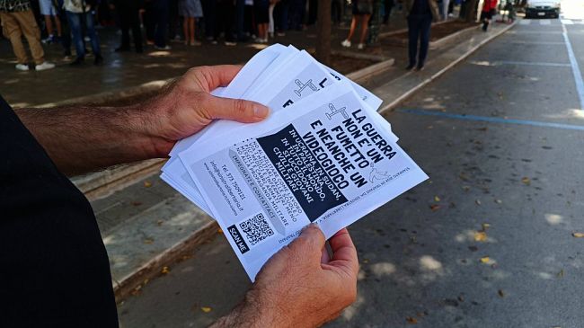 Trapani Comix: Pacifisti contro la presenza militare