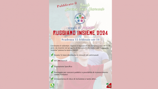 S.Margherita, aperto il bando per il servizio civile universale