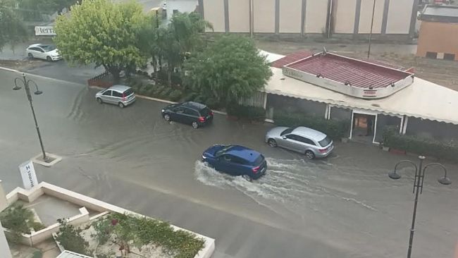 Nubifragio su Castelvetrano, allagamenti e disagi. Il sindaco invita alla massima attenzione 