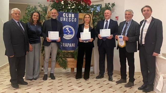 Consegnati i premi per l'Unesco Trapani
