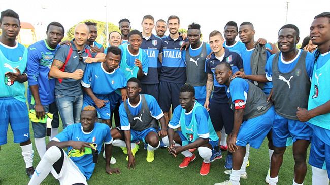 Mazara, calcio: Gomez e Lamarana, due canarini dipinti d’azzurro