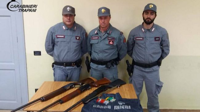 Attività venatoria, tre denunce dei Carabinieri